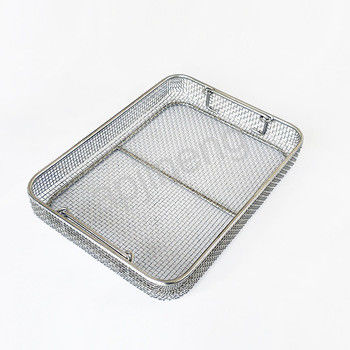 Surgical Instrument Baskets ,  Metal Mesh Basket For Medical Sterilization