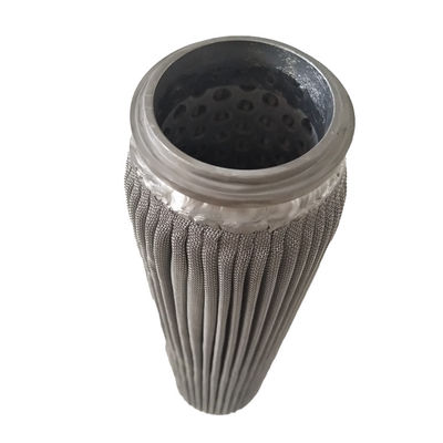 sintered metal mesh cartridge Pleated Sintered Mesh Filter Sintered Metal Filter Cartridge